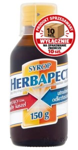 Herbapect (498 mg + 349 mg + 87 mg)/ 5 ml, syrop, 150 g SUP-G