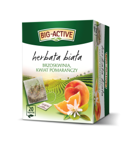 BIG-ACTIVE HERBATA BIAŁA Z KWIATEM POMARAŃCZY 20TB