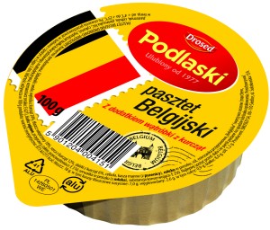 DROSED PASZTET PODLASKI BELGIJSKI 100G/15SZT