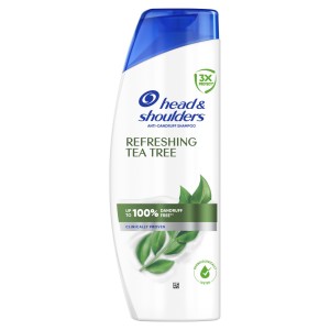 H&S SZAMPON REFRESHING TEA TREE 400ML
