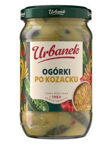 URBANEK OGÓRKI PO KOZACKU 680G