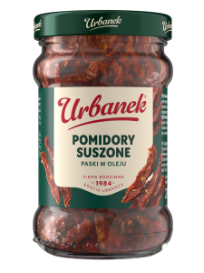 URBANEK POMIDORY SUSZONE PASKI W OLEJU 270G