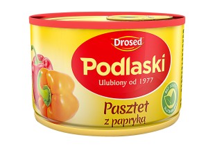 DROSED PASZTET PODLASKI PAPRYKOWY 155G