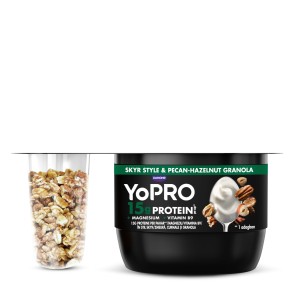 DANONE YOPRO SKYR Z GRANOLĄ Z ORZECHAMI 132G