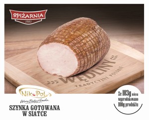 SZYNKA GOTOWANA W SIATCE NIKK OK.2KG