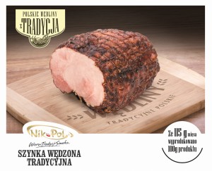 SZYNKA WĘDZONA TRADYCYJNA NIKK OK.0,7KG