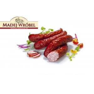 MADEJ WRÓBEL KIEŁBASA MYŚLIWSKA SUCHA Z SZYNKI OK. 0,6KG