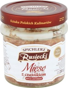 PAMAPOL SPICHLERZ RUSIECKI MIĘSO Z CZOSNKIEM 280G