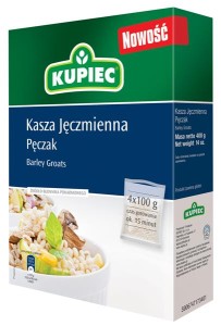 KUPIEC KASZA JĘCZMIENNA PĘCZAK 4X100G