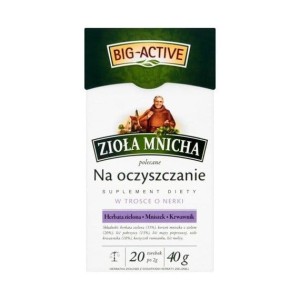 BIG-ACTIVE ZIOŁA MNICHA OCZYSZCZANIE 20TB