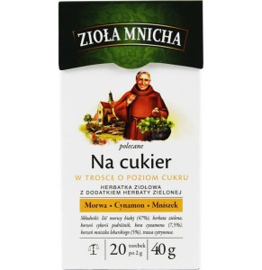 BIG-ACTIVE ZIOŁA MNICHA NA CUKIER 20TB