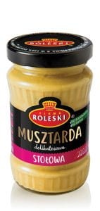 ROLESKI MUSZTARDA STOŁOWA 175G/10SZT