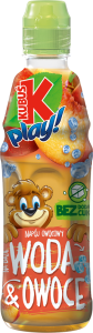 KUBUŚ PLAY JABŁKO-BRZOSKWINIA 400ML/12SZT