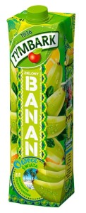 TYMBARK OWOCE ŚWIATA ZIELONY BANAN 1L/6SZT