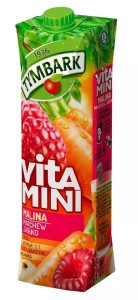 TYMBARK VITAMINI MALINA-MARCHEW-JABŁKO 1L/6SZT