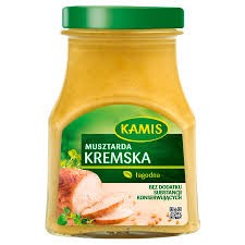 KAMIS MUSZTARDA KREMSKA 185G/8SZT
