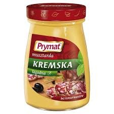 PRYMAT MUSZTARDA KREMSKA 185G