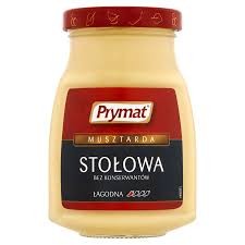 PRYMAT MUSZTARDA STOŁOWA 185G