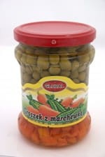 GLOBAL GROSZEK Z MARCHEWKĄ 500ML/8SZT