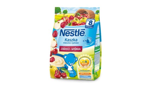 Nestlé Kaszka mleczno-ryżowa jabłko wiśnia.jpg