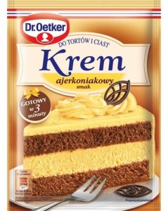 DR. OETKER KREM DO TORTÓW AJERKONIAKOWY 105G