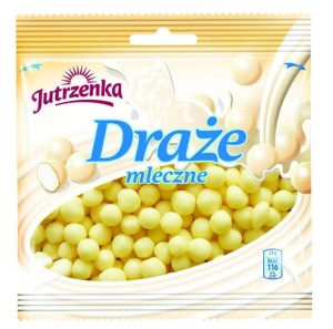 JUTRZENKA DRAŻE MLECZNE 80G