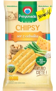 PRZYSNACKI CHIPSY SER Z CEBULA 135G
