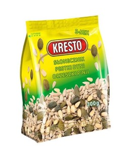 KRESTO SŁONECZNIK/PESTKI DYNI/ORZESZKI PINII 300G