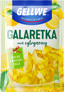 GELLWE GALARETKA CYTRYNOWA 72G