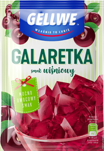 GELLWE GALARETKA WIŚNIOWA 72G