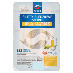 SEKO FILETY ŚLEDZIOWE A`LA MATJAS 250G