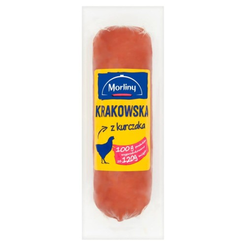 Morliny Kiełbasa krakowska z Kurczak 400g.jpg