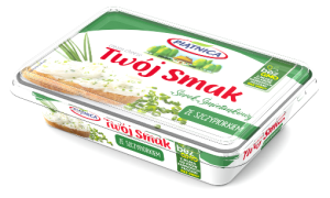 PIĄTNICA TWÓJ SMAK SEREK ZE SZCZYPIORKIEM 135G