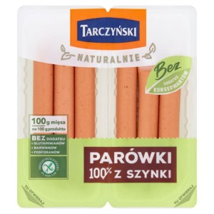 TARCZYŃSKI PARÓWKI 100% Z SZYNKI 200G