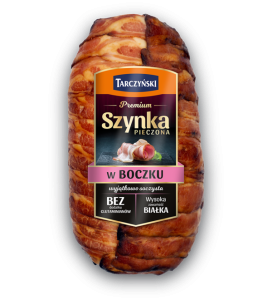 TARCZYŃSKI SZYNKA PIECZONA W BOCZKU OK.2,2KG