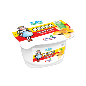 ROLMLECZ SEREK HOMOGENIZOWANY WANILIA 200G/12SZT