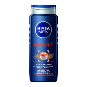 NIVEA ŻEL POD PRYSZNIC SPORT 500 ML