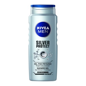 NIVEA ŻEL POD PRYSZNIC SILVER PROTECT 500 ML