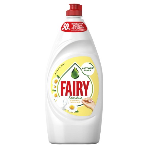 FAIRY PŁYN DO MYCIA NACZYŃ RUMIANEK Z WITAMINĄ 900ML.jpg