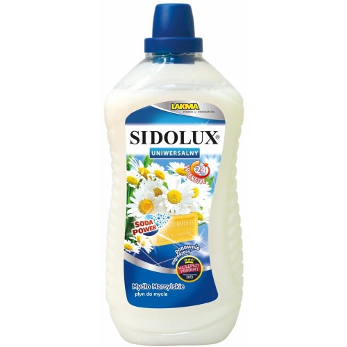 SIDOLUX PŁYN DO MYCIA PODŁÓG UNIWERSALNY - MYDŁO MARSYLSKIE 1 L.jpg