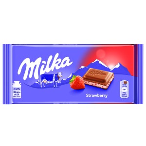 MILKA STRAWBERRY JOGURT 100G