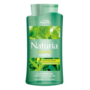 JOANNA NATURIA SZAMPON Z POKRZYWĄ I ZIELONĄ HERBATĄ 500ML