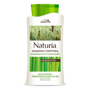 JOANNA NATURIA SZAMPON 2W1 DO WŁOSÓW PRZETŁUSZCZAJĄCYCH SIĘ Z TATARAKIEM 500ML