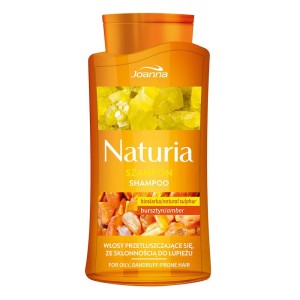 JOANNA NATURIA SZAMPON Z BIOSIARKĄ I BURSZTYNEM 500ML