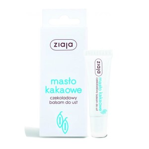 ZIAJA MASŁO KAKAOWE CZEKOLADOWY BALSAM DO UST 10ML