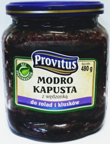 PROVITUS MODRO KAPUSTA Z WĘDZONKĄ 480G.jpg
