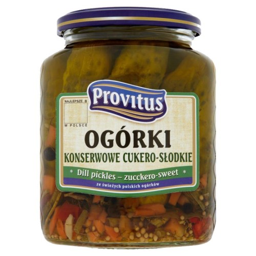 PROVITUS OGÓRKI CUKERO-SŁODKIE 640G.jpg