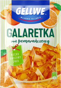 GELLWE GALARETKA POMARAŃCZOWA 72G