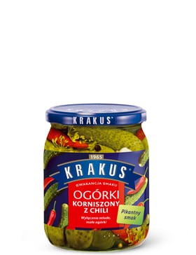 KRAKUS OGÓRKI KORNISZONE Z CHILI 500G.jpg