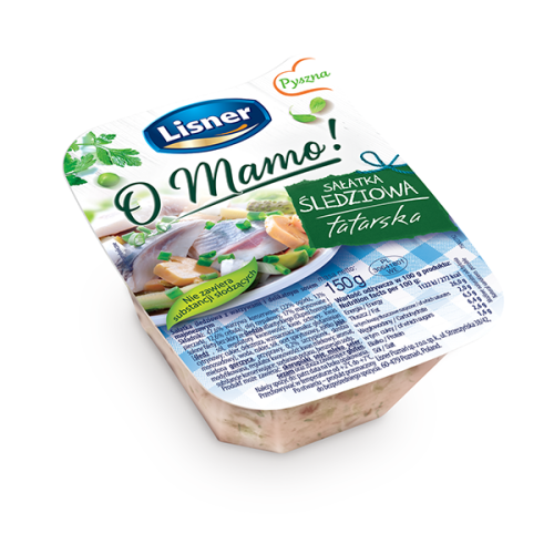 LISNER O MAMO! SAŁATKA ŚLEDZIOWA TATARSKA 150G.png